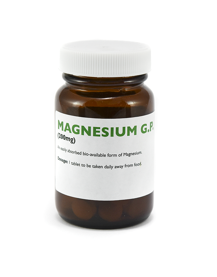 Magnesium Glycerophosphate. Magnesium Glycerophosphate an easily absorbed form of this essential trace element which can aid sleep, assist with fatigue conditions and in some cases can lower blood pressure.